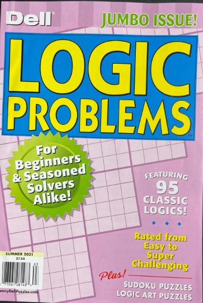 LOGIC PROBLEMS JUMBO ISSUE!