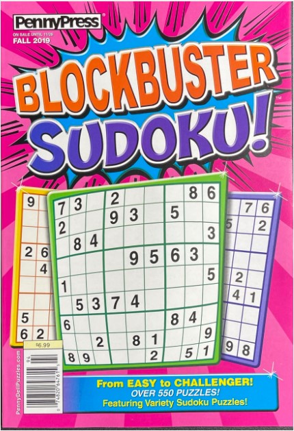 BLOCKBUSTER SUDOKU!