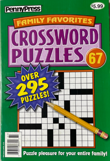 FAMILY FAVORITES CROSSWORD PUZZLES #67