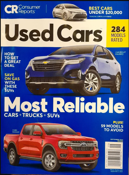 CONSUMER REPORTS USED CARS #09