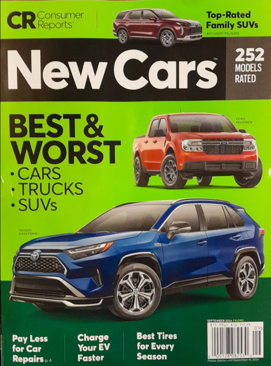 CONSUMR REPORTS NEW CARS BEST & WORST CARS, TRUCKS, SUVS