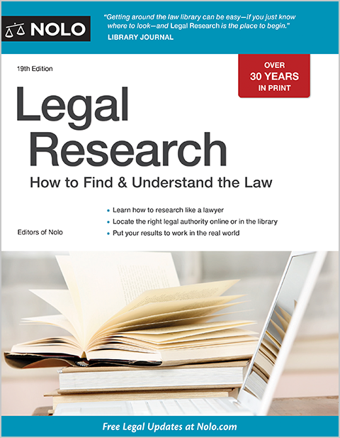 LEGAL RESEARCH: HOW TO FIND & UNDERSTAND THE LAW